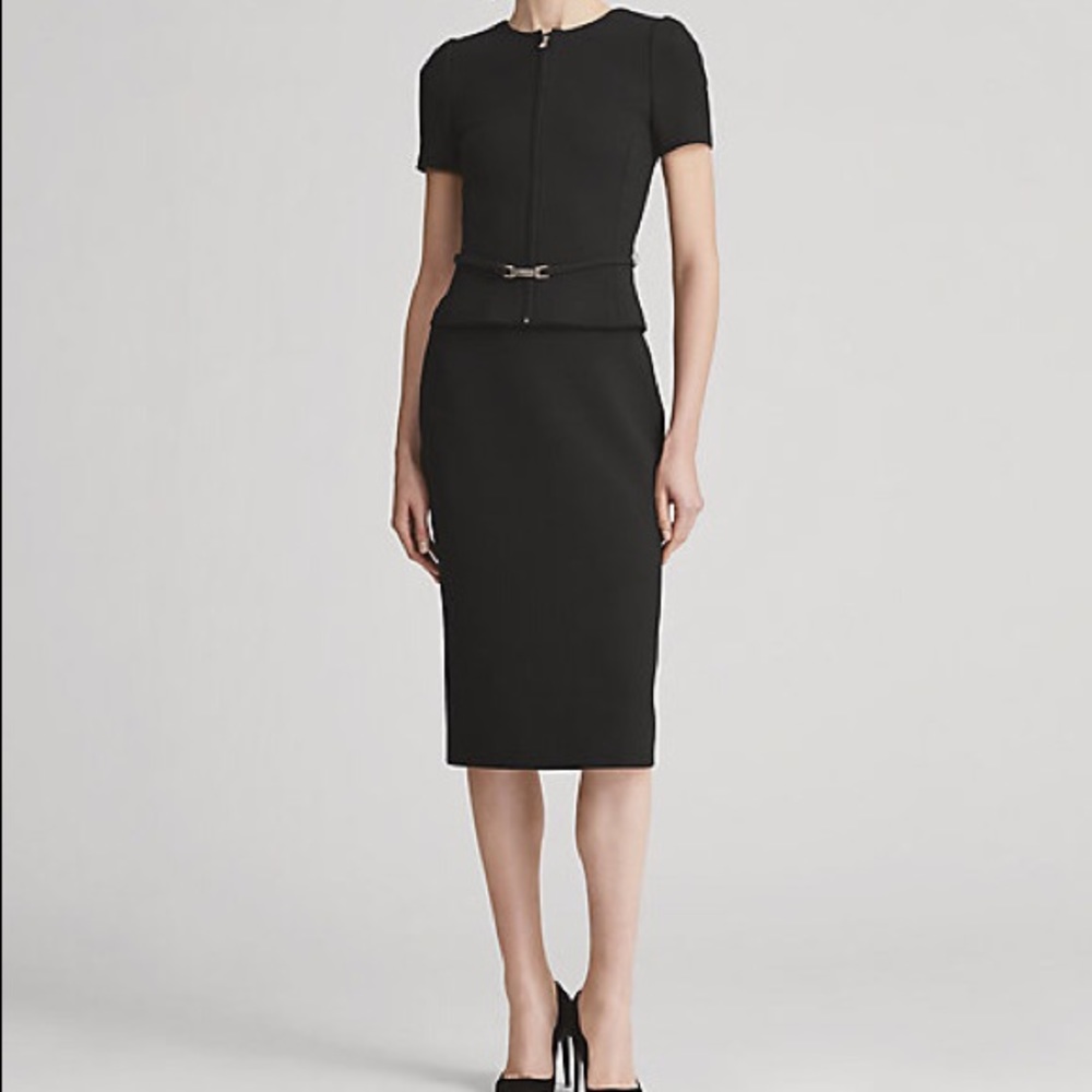 Ralph Lauren Black Pencil Skirt Sz 10
